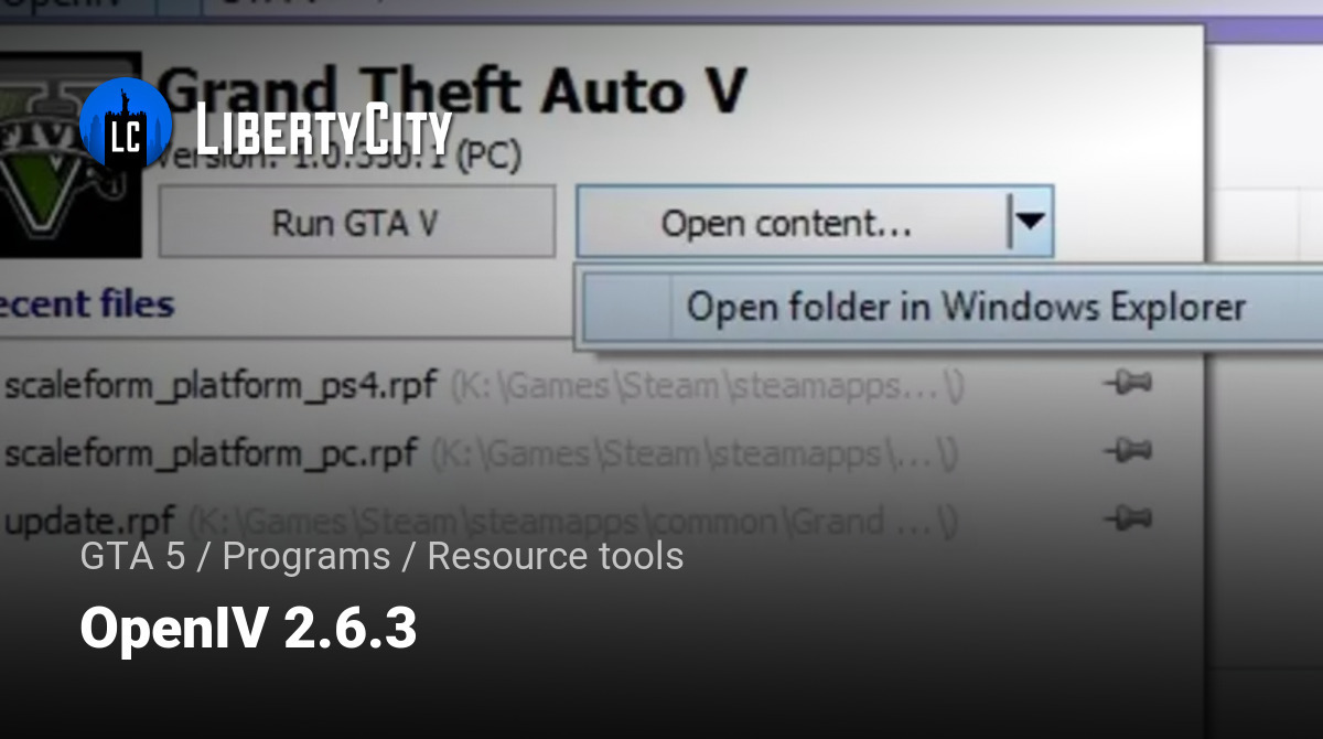 OpenIV 2.6.3