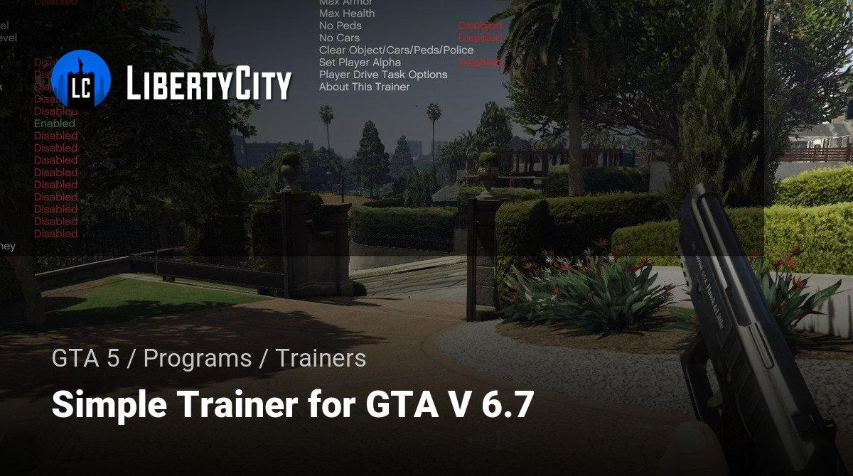Simple Trainer for GTA V 6.7
