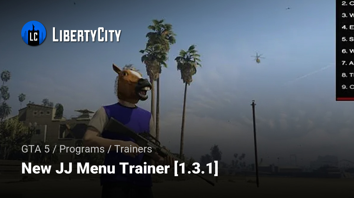 New JJ Menu Trainer [1.3.1]