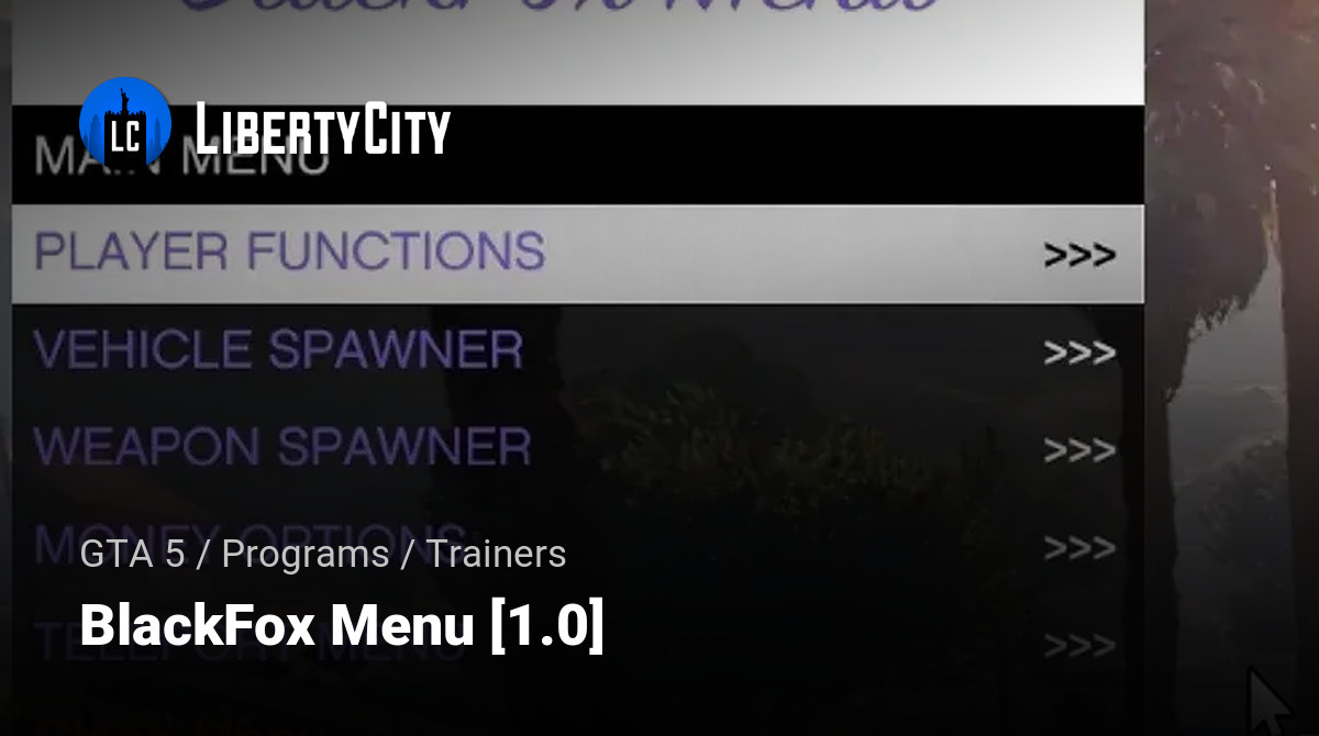 BlackFox Menu [1.0]