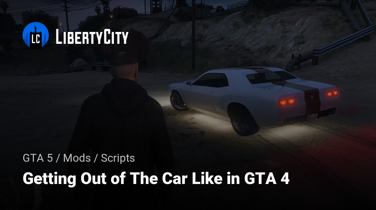Getting Out of The Car Like in GTA 4
