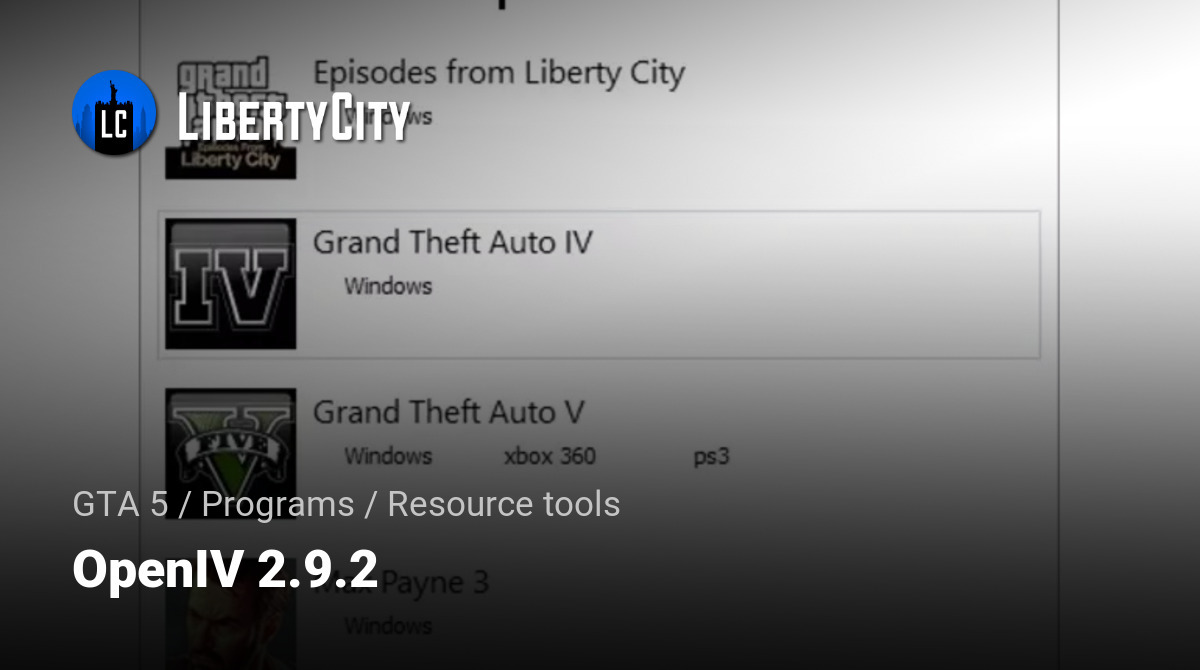 OpenIV 2.9.2