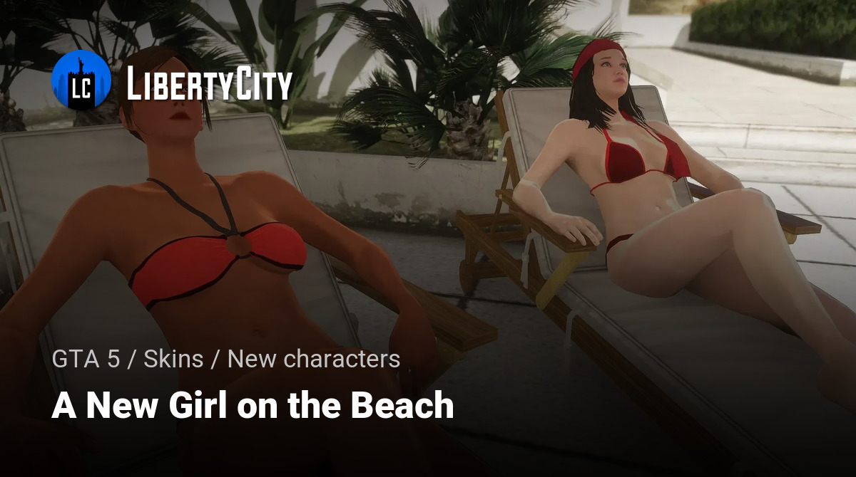 A New Girl on the Beach